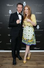 JESSICA CHASTAIN at Disappearance of Eleanor Rigby Prescreening on the Roof of JW Marriott Hotel