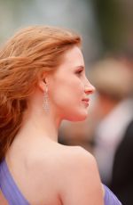 JESSICA CHASTAIN at Foxcatcher Premiere at Cannes Film Festival
