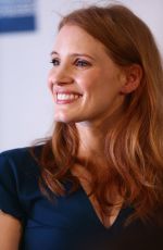 JESSICA CHASTAIN at The American Pavilion in Cannes