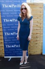 JESSICA CHASTAIN at The American Pavilion in Cannes