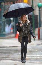 JESSICA HART at a Photoshoot in New York