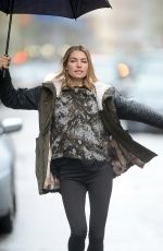 JESSICA HART at a Photoshoot in New York