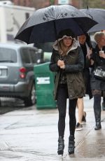 JESSICA HART at a Photoshoot in New York