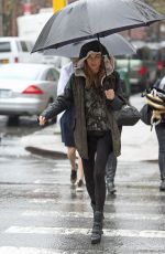 JESSICA HART at a Photoshoot in New York