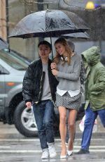 JESSICA HART at a Photoshoot in New York
