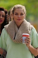 JESSICA HART Out and About in New York