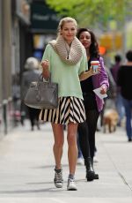 JESSICA HART Out and About in New York