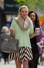 JESSICA HART Out and About in New York