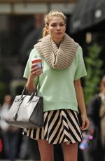 JESSICA HART Out and About in New York