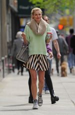 JESSICA HART Out and About in New York