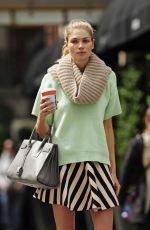 JESSICA HART Out and About in New York