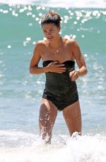 JESSICA SZOHR in Swimsuit at a Beach in Los Angeles
