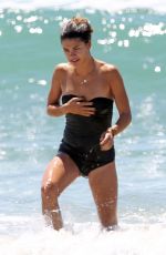 JESSICA SZOHR in Swimsuit at a Beach in Los Angeles