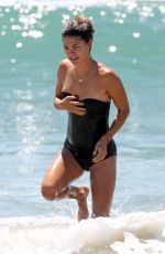 JESSICA SZOHR in Swimsuit at a Beach in Los Angeles