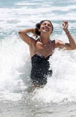 JESSICA SZOHR in Swimsuit at a Beach in Los Angeles