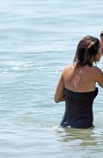 JESSICA SZOHR in Swimsuit at a Beach in Los Angeles