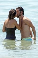 JESSICA SZOHR in Swimsuit at a Beach in Los Angeles