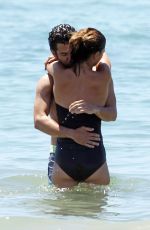 JESSICA SZOHR in Swimsuit at a Beach in Los Angeles