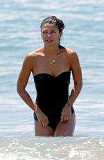 JESSICA SZOHR in Swimsuit at a Beach in Los Angeles