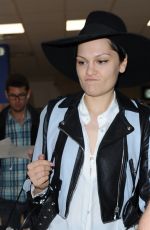 JESSIE J Arrives at Airport in Nice