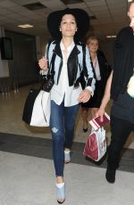 JESSIE J Arrives at Airport in Nice