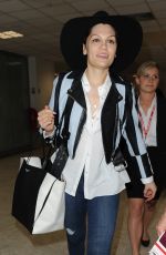 JESSIE J Arrives at Airport in Nice