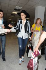 JESSIE J Arrives at Airport in Nice