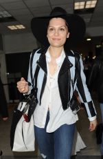 JESSIE J Arrives at Airport in Nice
