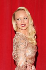 JORGIE PORTER at British Soap Awards 2014 in London