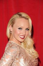 JORGIE PORTER at British Soap Awards 2014 in London
