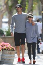 KALEY CUOCO and Ryan Sweeting Out for Lunch in Los Angels