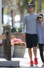 KALEY CUOCO and Ryan Sweeting Out for Lunch in Los Angels