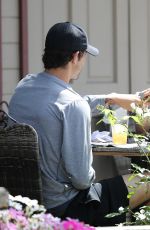 KALEY CUOCO and Ryan Sweeting Out for Lunch in Los Angels