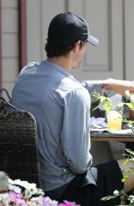KALEY CUOCO and Ryan Sweeting Out for Lunch in Los Angels