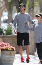 KALEY CUOCO and Ryan Sweeting Out for Lunch in Los Angels
