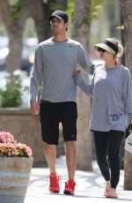 KALEY CUOCO and Ryan Sweeting Out for Lunch in Los Angels