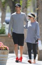 KALEY CUOCO and Ryan Sweeting Out for Lunch in Los Angels