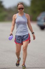 KALEY CUOCO Hiking in Los Angeles