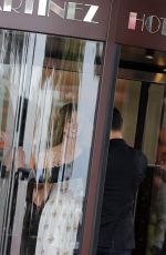 KARLIE KLOSS at a Photoshoot at Hotel Martinez in Cannes