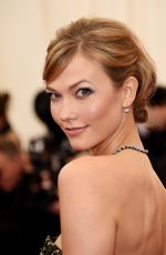 KARLIE KLOSS at MET Gala 2014 in New York