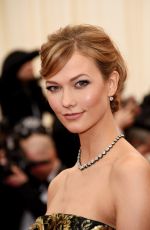 KARLIE KLOSS at MET Gala 2014 in New York