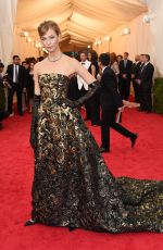 KARLIE KLOSS at MET Gala 2014 in New York