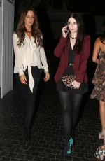 KATE BECKINSALE and MICHELLE TRACHTENBERG Leaves Chateau Marmont in Los Angeles