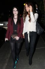 KATE BECKINSALE and MICHELLE TRACHTENBERG Leaves Chateau Marmont in Los Angeles