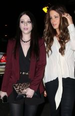 KATE BECKINSALE and MICHELLE TRACHTENBERG Leaves Chateau Marmont in Los Angeles
