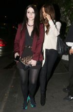KATE BECKINSALE and MICHELLE TRACHTENBERG Leaves Chateau Marmont in Los Angeles