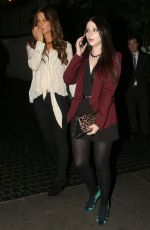 KATE BECKINSALE and MICHELLE TRACHTENBERG Leaves Chateau Marmont in Los Angeles
