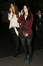 KATE BECKINSALE and MICHELLE TRACHTENBERG Leaves Chateau Marmont in Los Angeles