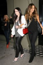 KATE BECKINSALE and MICHELLE TRACHTENBERG Leaves Craig