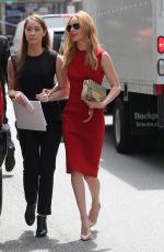 KATE BOSWORTH in Red Dress Out and About in New York